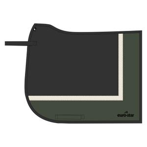 23500-3008-6018-dressage-saddle-pad-for-horses-euro-star-striped-gp-olive-full