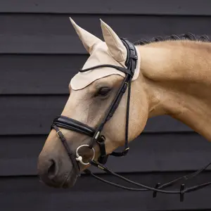 Orejeras para caballo anti moscas Euro-Star Coco image-1