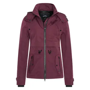 Women's waterproof hooded riding jacket Euro-Star Luna image-0