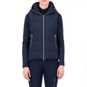 Ärmellose Daunenjacke mit Kapuze, Frau Euro-Star Laverro image-1