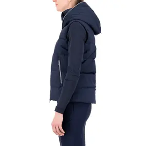 Ärmellose Daunenjacke mit Kapuze, Frau Euro-Star Laverro image-4