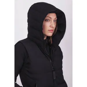 Hættejakke uden ærmer til kvinder Euro-Star Laverro image-3