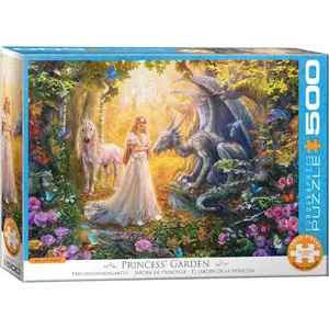 500-piece puzzle prncss in garden Eurographics image-0