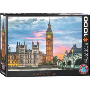 1000-piece big ben puzzle Eurographics image-0