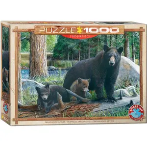 1000-piece bear and baby puzzle Eurographics image-1