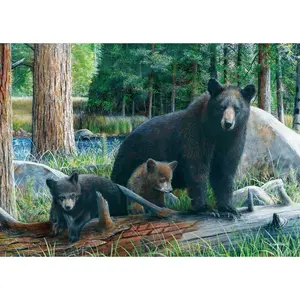 1000-piece bear and baby puzzle Eurographics image-0