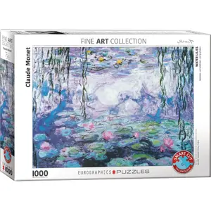 1000-delige puzzel van nimfen door Monet Eurographics image-1
