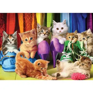 1000-piece kitten pride puzzle Eurographics image-0