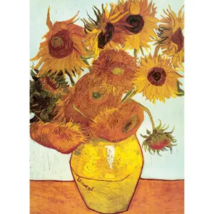 1000-piece sunflower puzzle van gogh Eurographics image-1