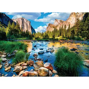 1000-piece puzzle yosemite california Eurographics image-1