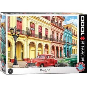1000-piece puzzle la havana cuba Eurographics image-0