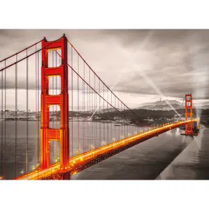 1000-piece puzzle golden gate bridge Eurographics image-1