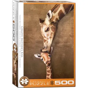 500-piece giraffe puzzle Eurographics image-0