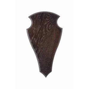560875-wappenschild-hirsch-aus-eiche-eurohunt-dunkel-schwarz-40x22-cm