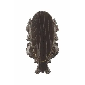 560885-wappenschild-hirsch-aus-geschnitzter-eiche-eurohunt-dunkel-45x20-cm