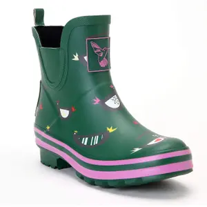 bottes-chicken-short-vert-bottes-de-pluie-en-caoutchou-femme-evercreatures-chicken-vert