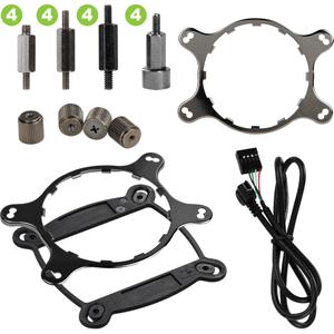 Kit de watercooling pour processeur AIO EVGA CLC RGB - 360 mm image-2
