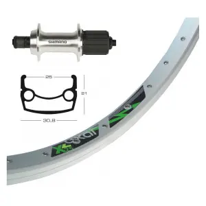 Hinterrad Exal Wino. Xl25 Sh.Tx800 36Tr.Blo.Ra. image-0