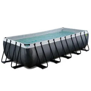 Piscine avec pompe filtrante en cuir enfant Exit Toys 540 x 250 x 122 cm image-1