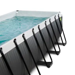 Piscine avec pompe filtrante en cuir enfant Exit Toys 540 x 250 x 122 cm image-3