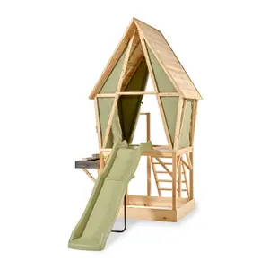 Maisonnette con scivolo e cucina e sandbox Exit Toys Yuki 350 image-1