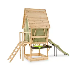 Maisonnette con scivolo e cucina e sandbox Exit Toys Yuki 350 image-2