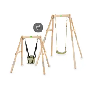 Columpio de madera evolutivo Exit Toys Silvi