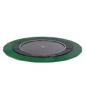 Trampoline enterré au niveau du sol avec dalles de sécurité Freezone Exit Toys Dynamic 427 cm