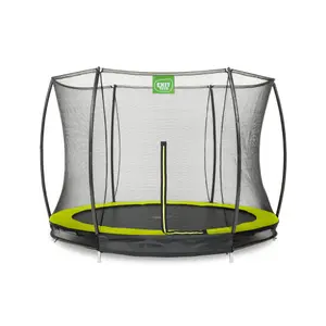 Trampolino interrato con rete di sicurezza Exit Toys Silhouette 244 cm