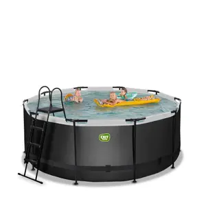 Piscine avec pompe filtrante en cuir enfant Exit Toys 360 x 122 cm image-2
