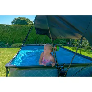 Voile d'ombrage piscine enfant Exit Toys 220 x 150 cm image-1