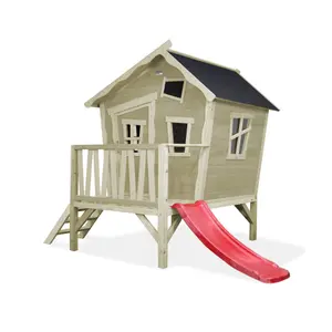 Maisonnette en bois Exit Toys Crooky 300