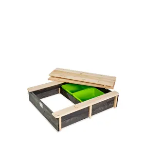 Bac à sable en bois Exit Toys Aksent 94 x 77 cm