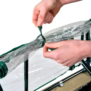 Carré potager sur pieds avec serre et outils de jardinage Exit Toys Aksent L image-2