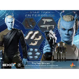 Collectible figurine EXO-6 Star Trek Enterprise Thy'lek Shran image-1