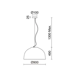 Suspension Exo lighting Moln image-2