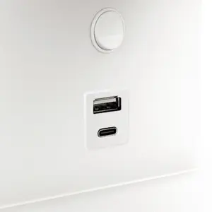 Applique de pared con lector Exo lighting Serene Right SMD 732lm(434lm) CRI80 2700K USB A-USB C image-2