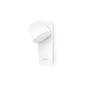 Applique de pared con lector Exo lighting Serene Slim SMD 732lm(434lm) CRI80 3000K USB A-USB C image-0