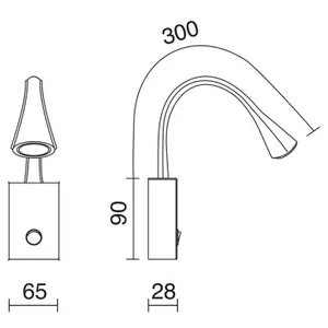 Íróasztali lámpa Exo lighting Skin Smd image-3
