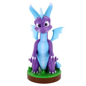 5060525893308-figure-with-cable-clamp-exquisite-gaming-spyro-the-dragon-purple-blue-21-cm