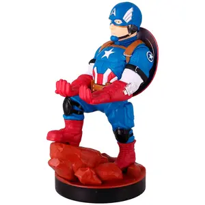 Figure with cable clamp Exquisite Gaming Marvel Captain America image-1