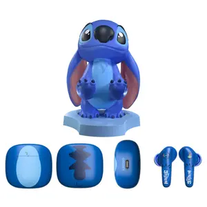 wireless headphones with children's mini-cable Exquisite Gaming Disney Stitch image-0
