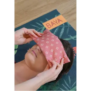 Coussin pour les yeux Baya belem Terracotta image-3
