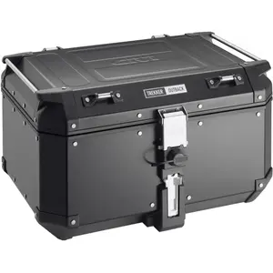Top case Givi Monokey Trekker Outback 58L aluminium Black line image-0