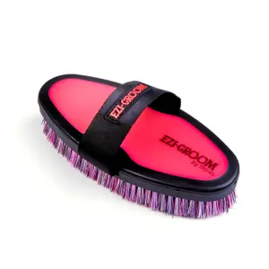 Reinigingsborstel voor paarden Ezi-Groom Grip Body image-0