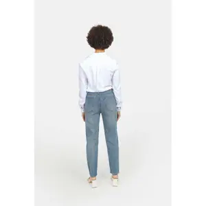 Vaqueros slim stone de cintura alta para mujer F.A.M. Paris Polly image-3