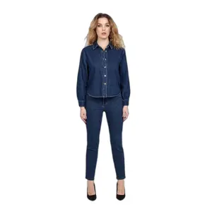 Veste en jean femme F.A.M. Paris Salome image-0