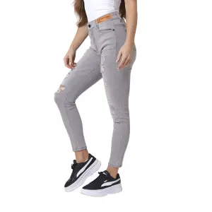 Skinny fit logo jeans label woman Project X Paris image-2