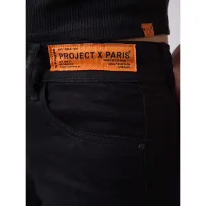 Skinny Fit Logo Jeans Label Frau Project X Paris image-4