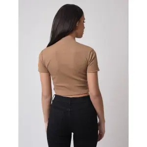 Damen-T-Shirt mit hohem Halsausschnitt Project X Paris image-3